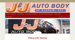 Desktop Screenshot of jjautobody.com